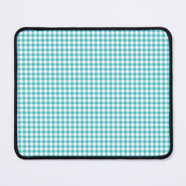 Item preview, Turquoise Gingham Check Plaid designed and sold by junkydotcom.