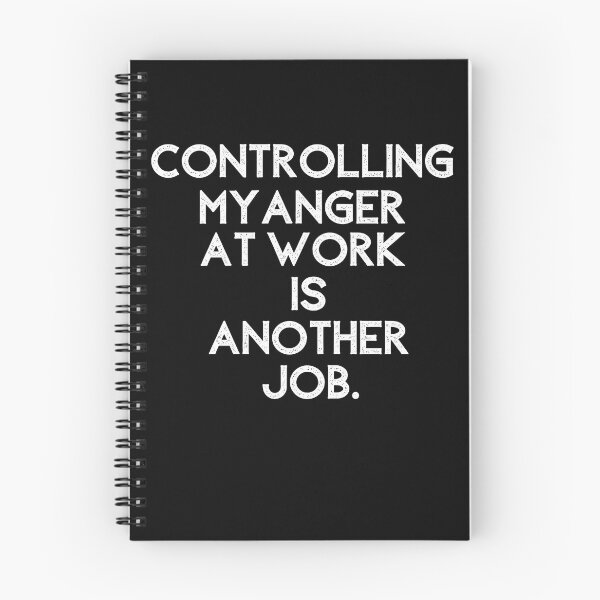 Item preview, controlling my anger at work is another job designed and sold by behappysiempre.