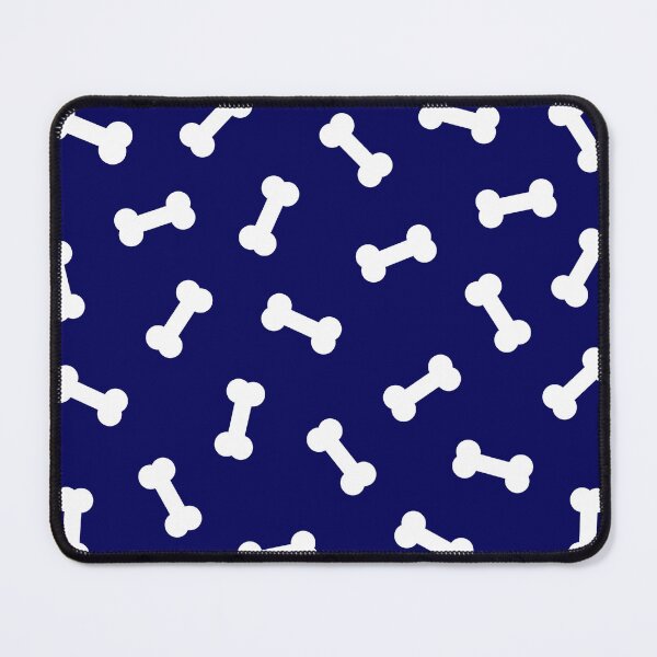 Item preview, Navy Blue Dog Treat Pattern designed and sold by Lady-Lilac.