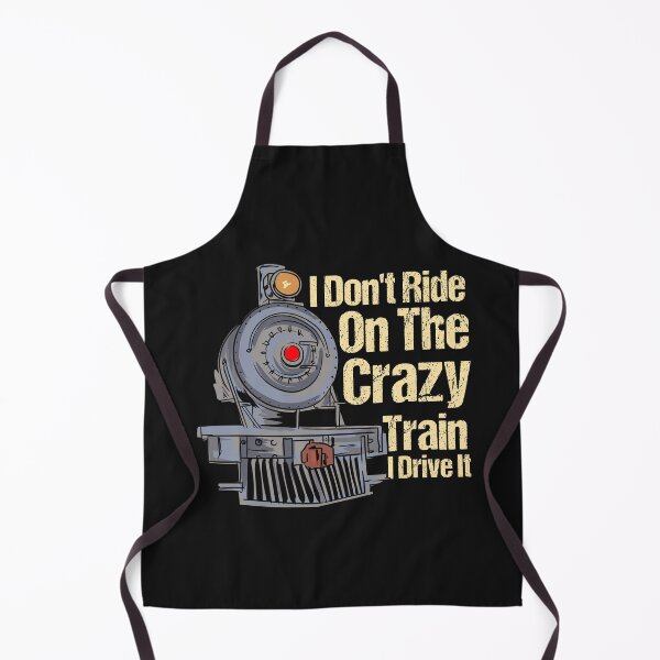 Item preview, RAILROAD: I Don't Ride On The Crazy Train designed and sold by woormle.