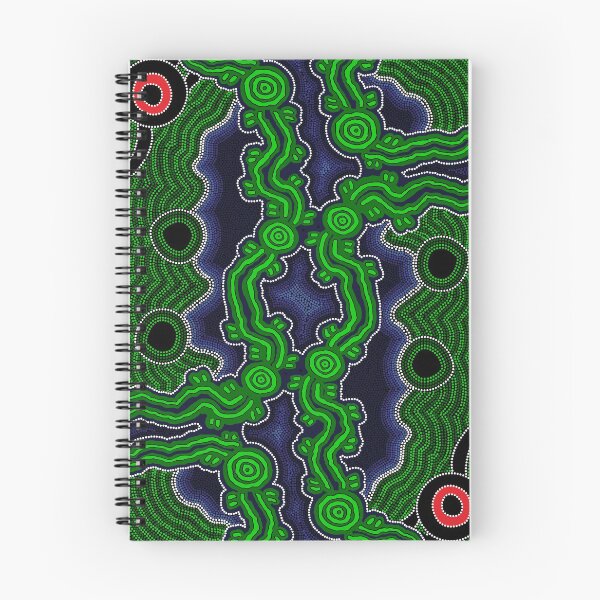 Item preview, Authentic Aboriginal Art -  After the Rain designed and sold by HogarthArts.