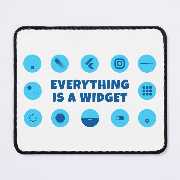 Item preview, Everything is a Widget - Flutter designed and sold by Mechashadow.