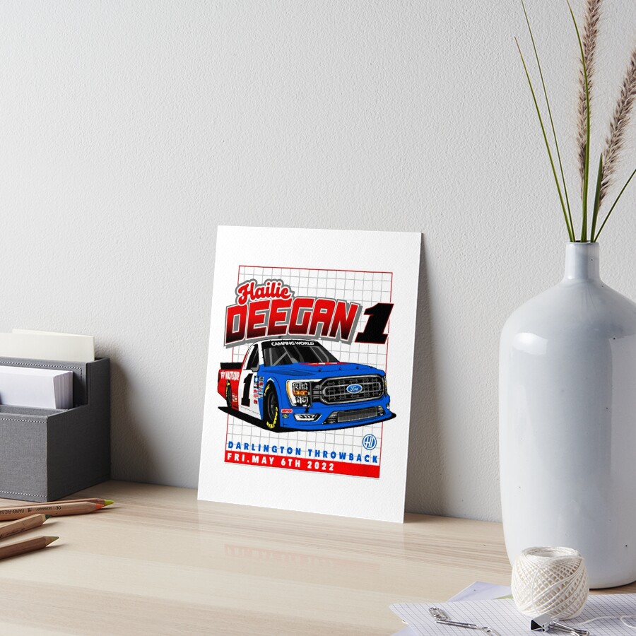 Hailie Deegan Merch Art Board Print By Williamrolland Redbubble