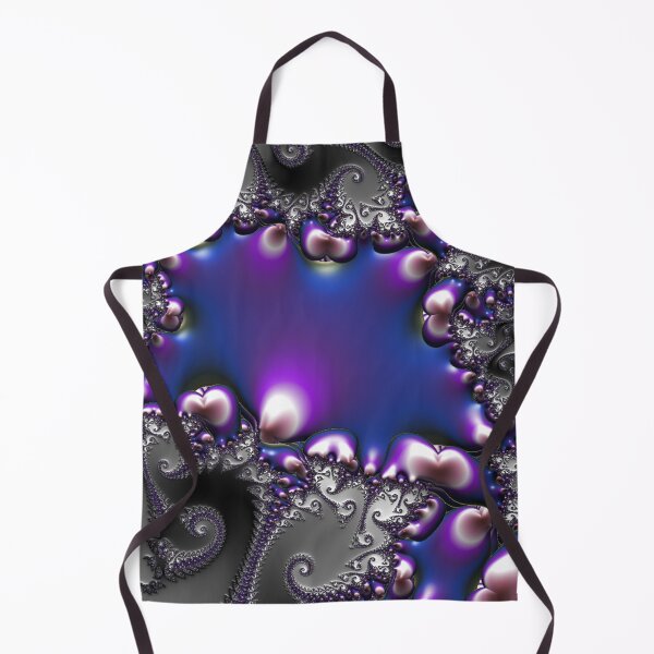Item preview, Stormy Violet Fractal | Black, Blue and Purple Pattern | Fractal Art designed and sold by JillyJ05.