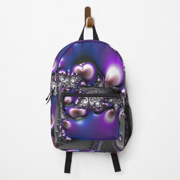Item preview, Stormy Violet Fractal | Black, Blue and Purple Pattern | Fractal Art designed and sold by JillyJ05.