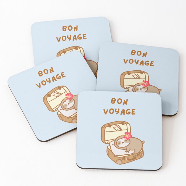 Item preview, Bon Voyage Traveling Sloth  designed and sold by theslothinme.