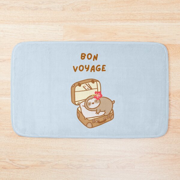 Item preview, Bon Voyage Traveling Sloth  designed and sold by theslothinme.