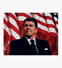 Lámina fotográfica Presidente Ronald Reagan