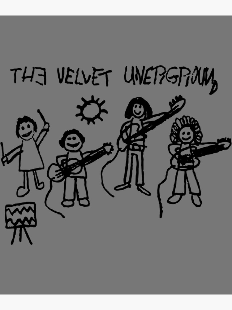 "Picture The Velvet Underground Art Rock And Roll" Poster for Sale by DanielleSpen Redbubble
