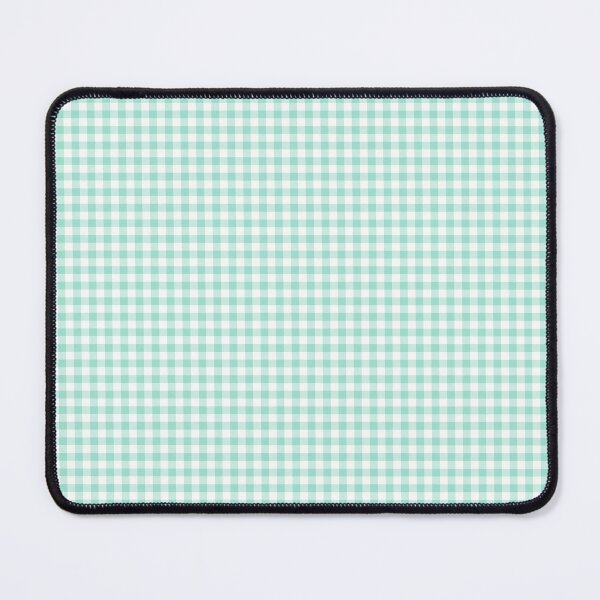 Item preview, Mint Gingham Check Plaid designed and sold by junkydotcom.