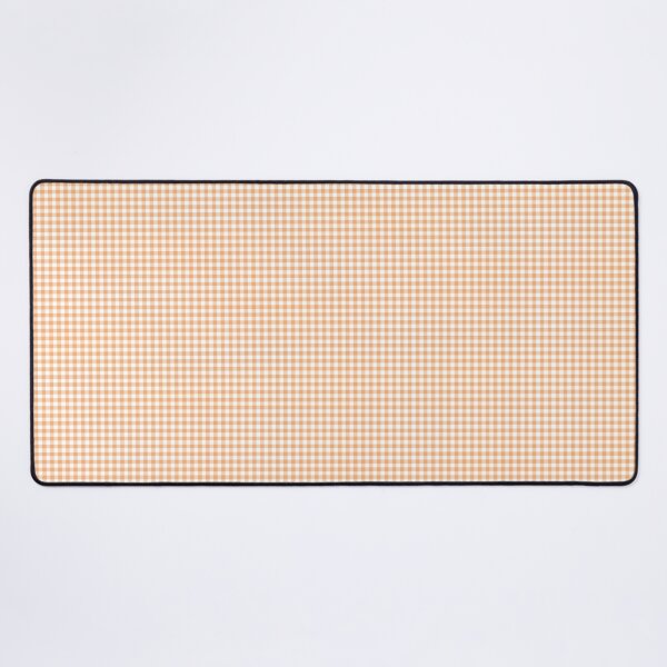 Item preview, Peach Orange Gingham Check Plaid designed and sold by junkydotcom.