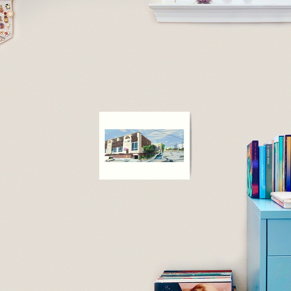 L.A House #1 Art Print