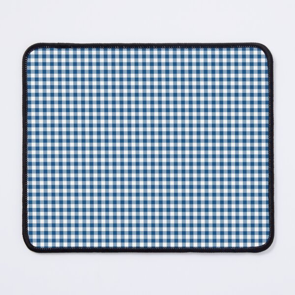 Item preview, Classic Blue Gingham Check Plaid designed and sold by junkydotcom.