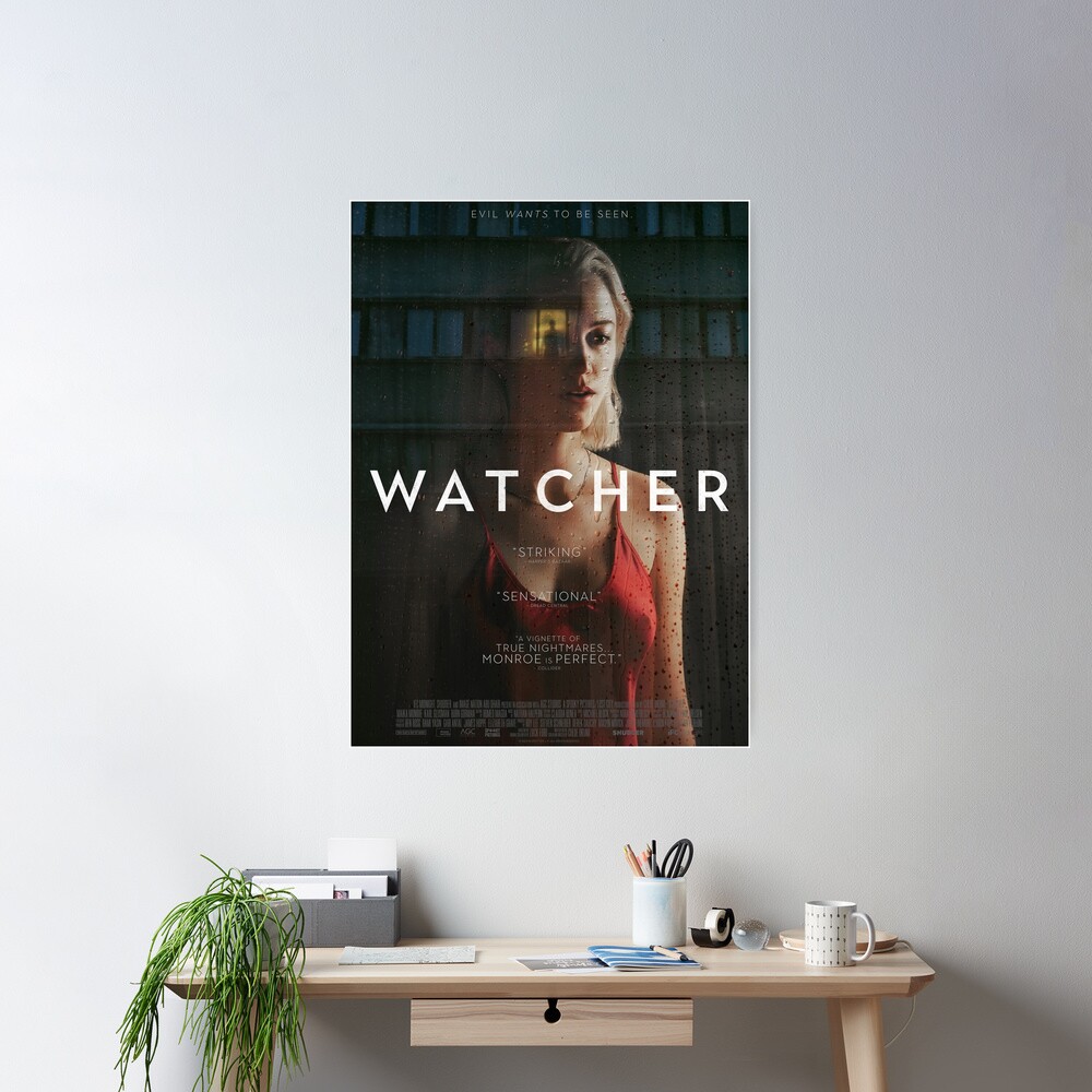 Watcher Movie Poster 2022 Wall Art Decor Home Full Size