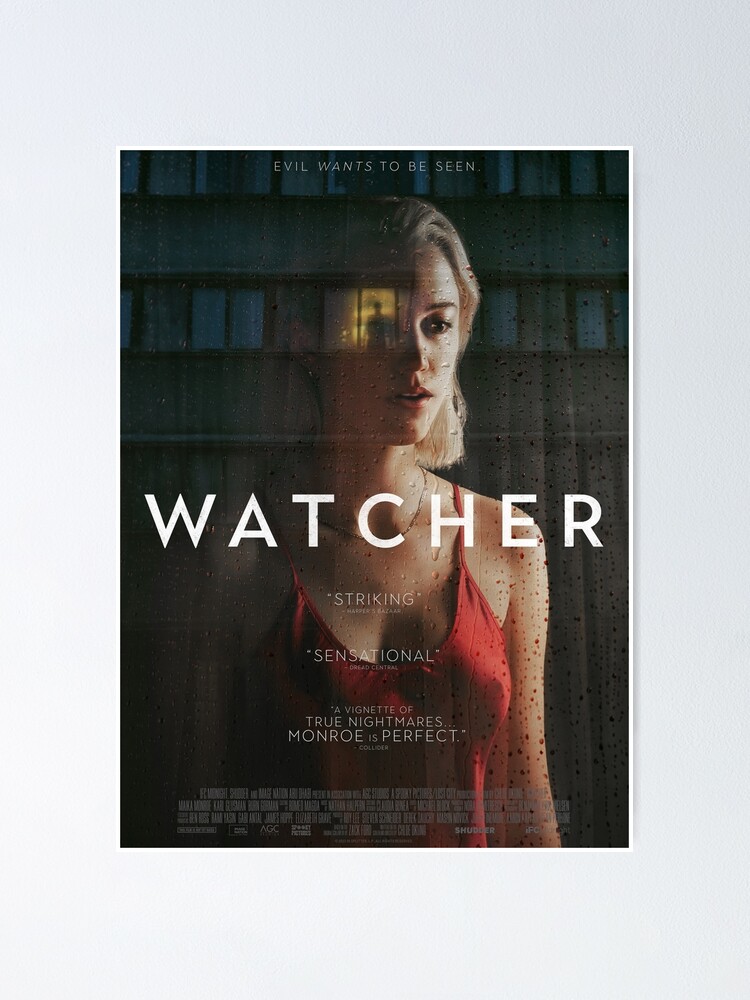 Watcher (2022) in 2023  Burnt movie poster, Film music books, Movies to  watch