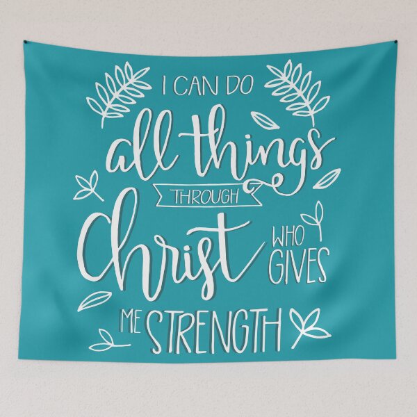Item preview, I Can Do All Things Through Christ Who Gives Me Strength designed and sold by klthomas14.