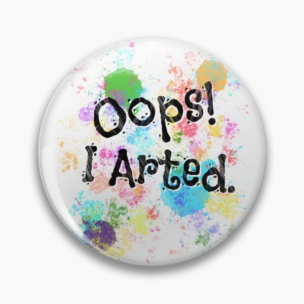Item preview, Oops! I Arted. designed and sold by JenniferMakesIt.