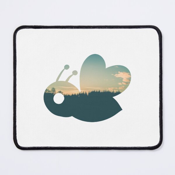 Item preview, Colorful Forest Trees Under Calm Sky Honey Bee | Cute Honey Bee designed and sold by BopleDesigns.