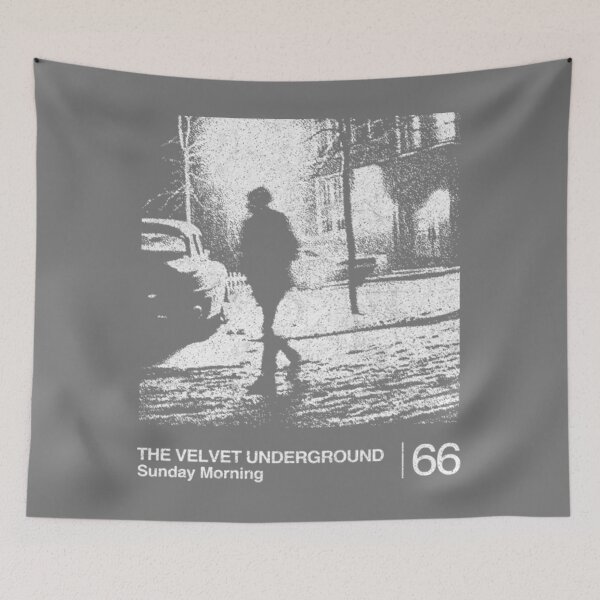 Item preview, Sunday Morning  The Velvet Underground  Minimalist Graphic Artwork Design  designed and sold by DanielleSpen.