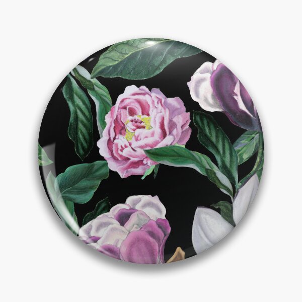 Item preview, Purple Magnolia Watercolor Flowers designed and sold by junkydotcom.
