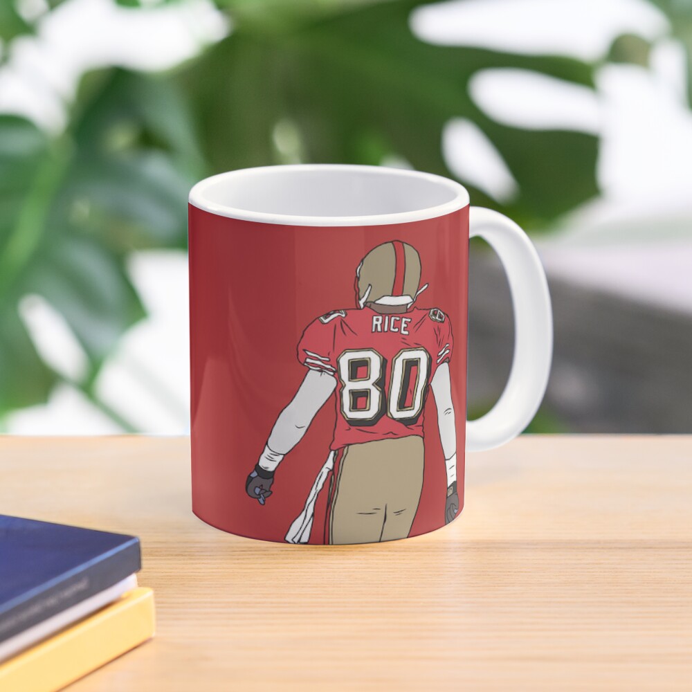 Jerry Rice Back-To Coffee Mug for Sale by RatTrapTees