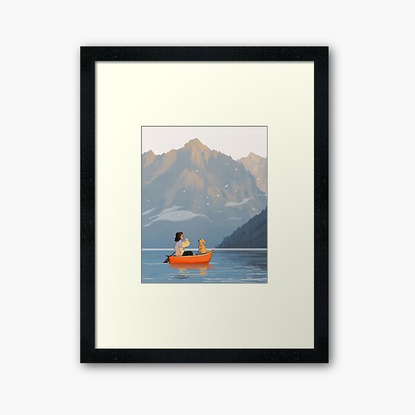 Lake Framed Art Print