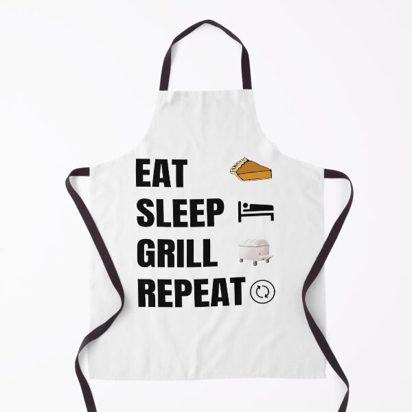 Item preview, Eat Sleep Grill Repeat. Great time is spring and summer designed and sold by TJHstudio.