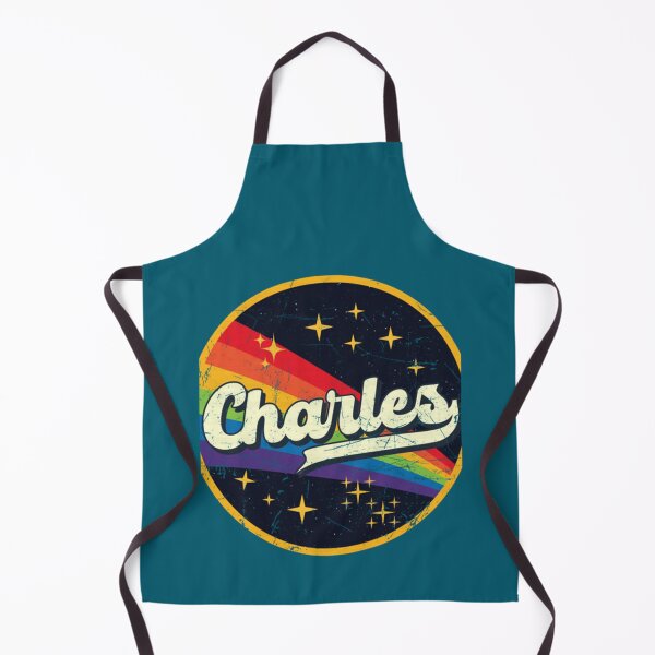 Item preview, Charles Rainbow In Space Vintage Grunge-Style designed and sold by BellCleopatrArt.