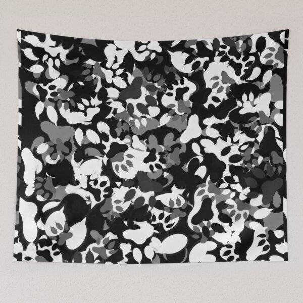 Item preview, Paw print camouflage  designed and sold by Albert Faldet.