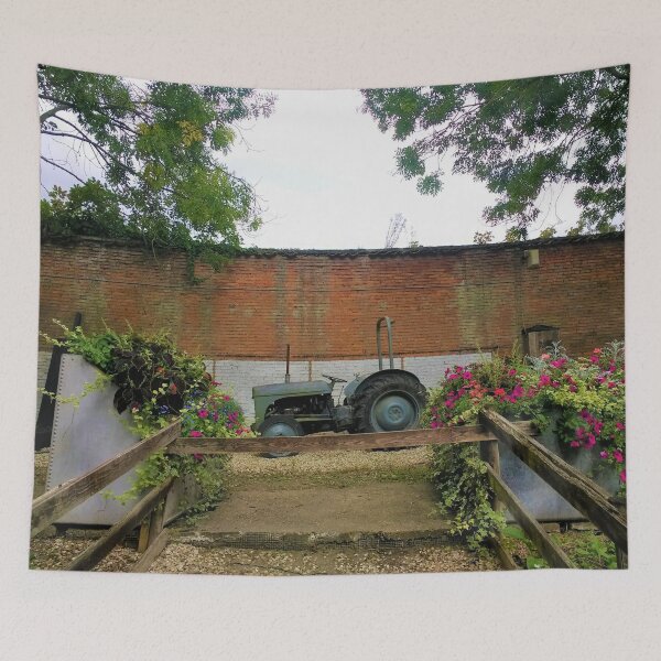 Item preview, #188 |☼| Tractor & Flower Bed Boxes (Elsham Hall, Gardens & Country Park) designed and sold by Naean H.F. (Nez Man).