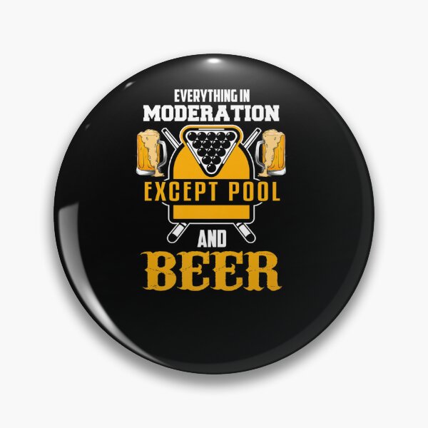 Item preview, BILLIARDS JOKE BEER LOVER BILLIARDS POOL PLAYER designed and sold by sobriowslen.