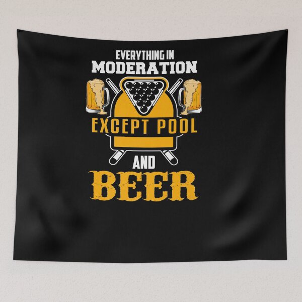 Item preview, BILLIARDS JOKE BEER LOVER BILLIARDS POOL PLAYER designed and sold by sobriowslen.