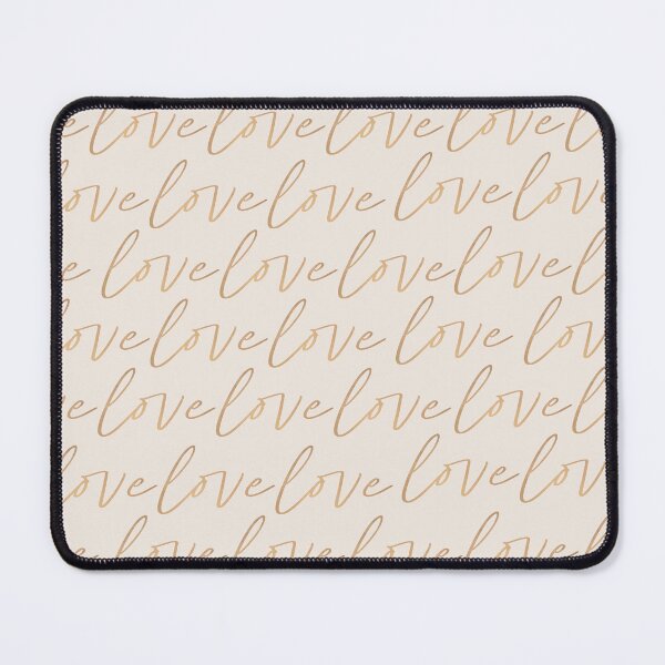 Item preview, Pastel Pink And Rose Gold Love Repeated Pattern. designed and sold by That Cheeky Tee.