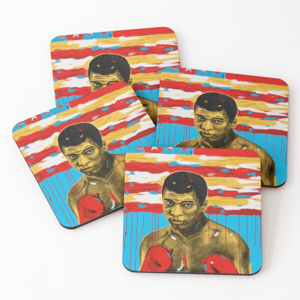 Item preview, Muhammad Ali - Stango Style T-shirt, Poster, Sticker Design V1 designed and sold by blackwolfpixels.