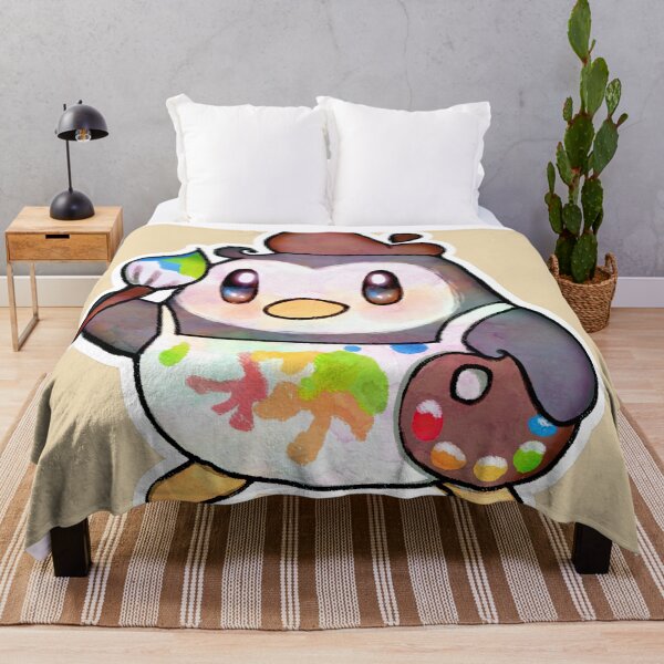 Item preview, Cute & Creative - Painter Penguin designed and sold by SunlaStudio.