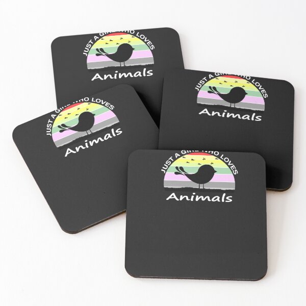 Item preview, Just Girl Who Loves Birds/Animals Gift T-shirt designed and sold by OmegaTees.