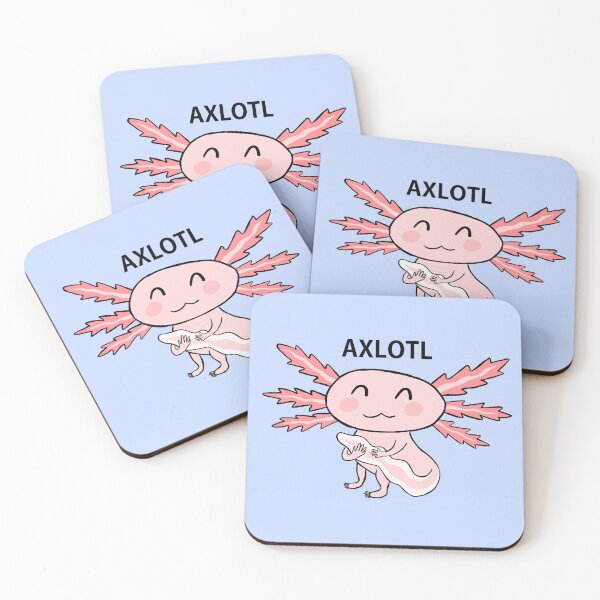 Item preview, Axlotl the Cute Axolotl designed and sold by augozii.
