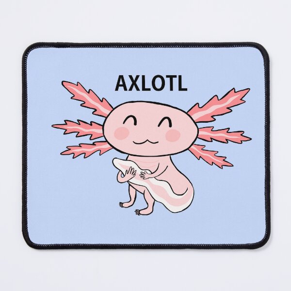 Item preview, Axlotl the Cute Axolotl designed and sold by augozii.