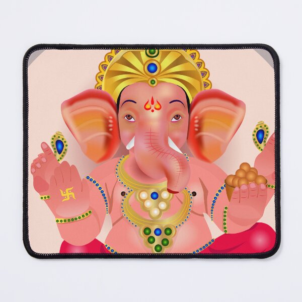 Item preview, Shree Lord Ganesh Ganapati Vinayaka Hindu God designed and sold by tanabe.