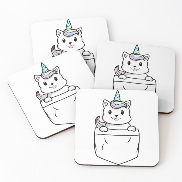 Item preview, Caticorn Animal in Pocket designed and sold by bangdoom.