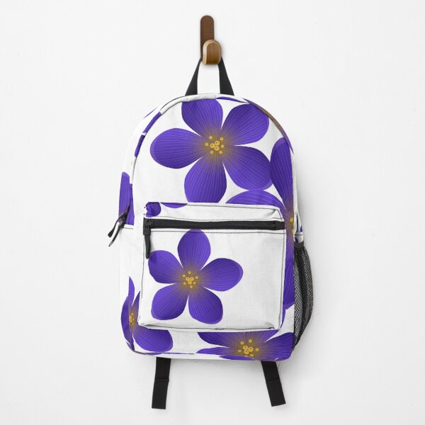 Item preview, Blue Violet Flower Pattern designed and sold by risingrocket.