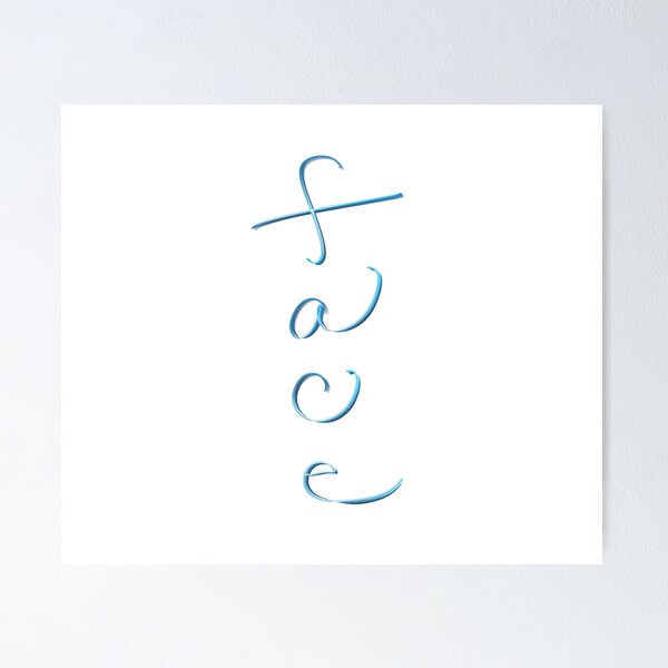 Item preview, f a c e designed and sold by abeink.