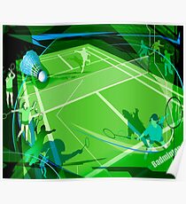 Badminton Poster