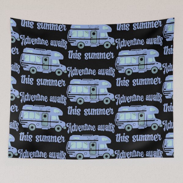 Item preview, Summer Adventure Awaits camper designed and sold by 1DaisyChainLane.