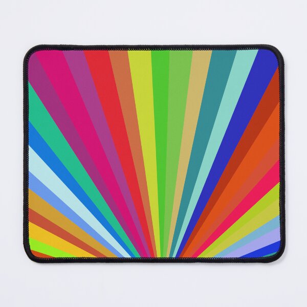 Item preview, Rainbow Sunburst Pattern designed and sold by risingrocket.