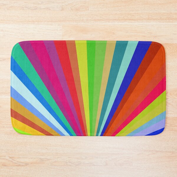 Item preview, Rainbow Sunburst Pattern designed and sold by risingrocket.