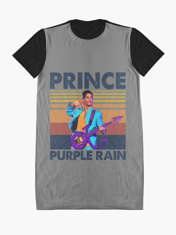 Purple rain sales t shirt dress