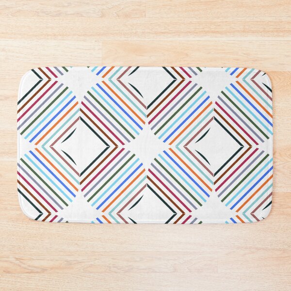 Item preview, Circle Striped Colorful Pattern designed and sold by risingrocket.