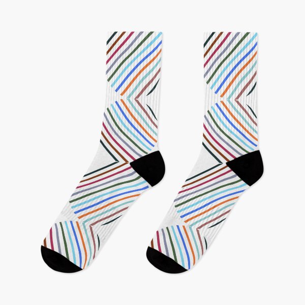 Item preview, Circle Striped Colorful Pattern designed and sold by risingrocket.