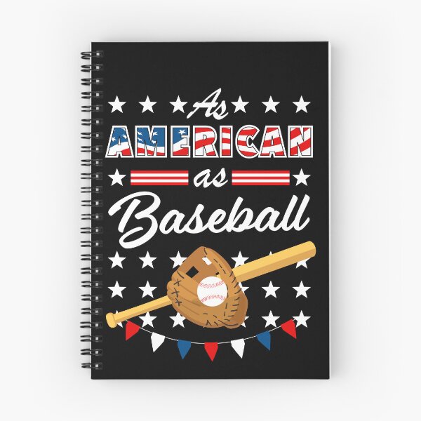 Item preview, As American As Baseball Patriotic 4th of july USA Design designed and sold by SuperFreshArt.